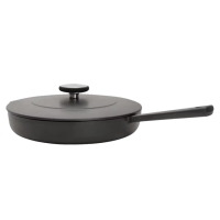 Boretti Solido Gietijzeren Koekenpan met Deksel | 26 cm