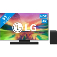 LG 55QNED816RE (2023) + Soundbar
