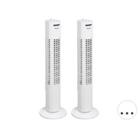 2x Bestron Torenventilator AFT760W | Wit | 78 cm