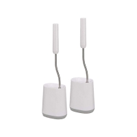 2x Joseph Joseph Flex Lite Toiletborstel met Houder