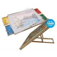 SEVVA® Houten Puzzeltafel Premium - Voor Puzzels Tot 1500 Stukjes! ...